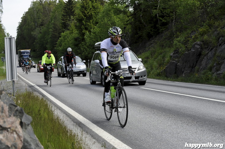 Bild från Vätternrundan 2015