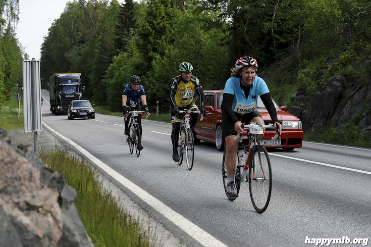 Bild från Vätternrundan 2015