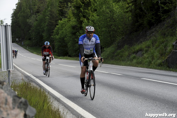 Bild från Vätternrundan 2015