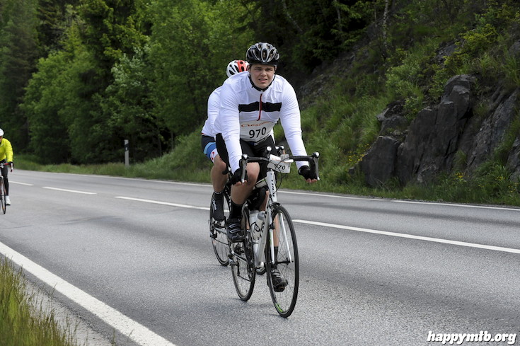 Bild från Vätternrundan 2015