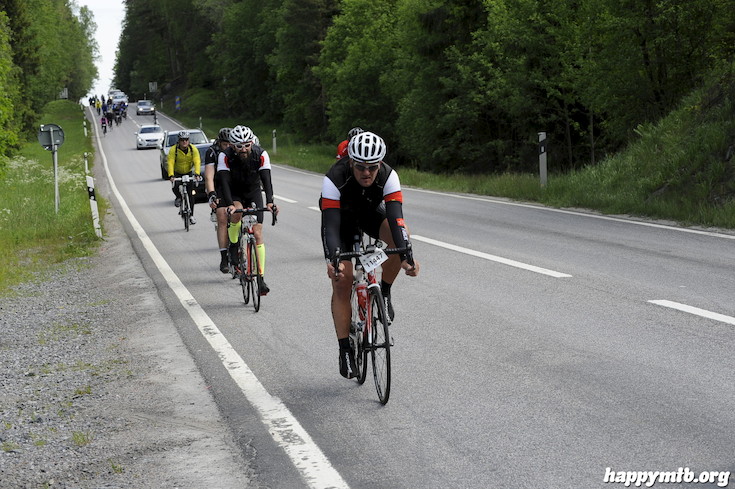 Bild från Vätternrundan 2015