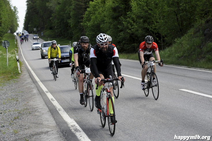 Bild från Vätternrundan 2015