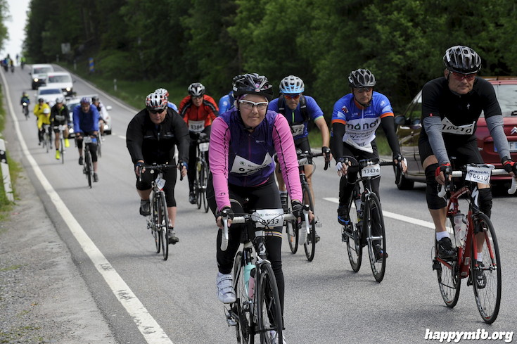 Bild från Vätternrundan 2015