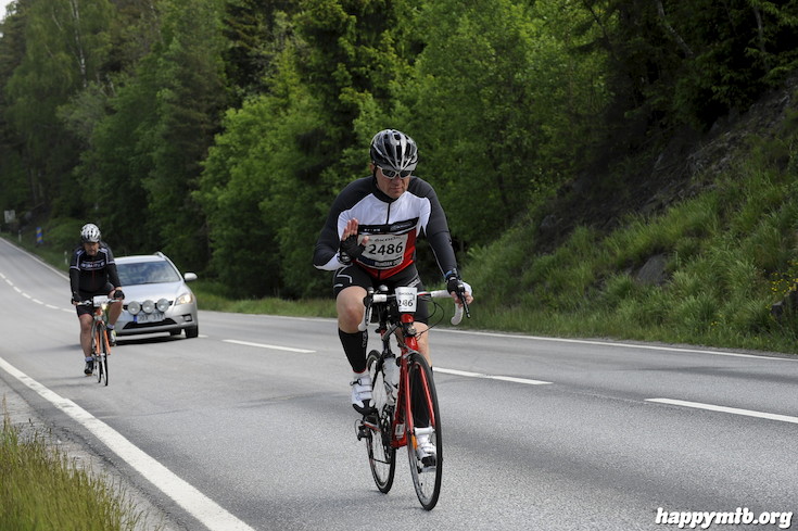Bild från Vätternrundan 2015