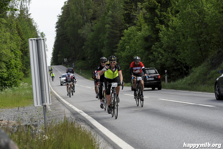 Bild från Vätternrundan 2015