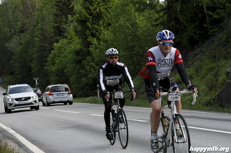 Bild från Vätternrundan 2015