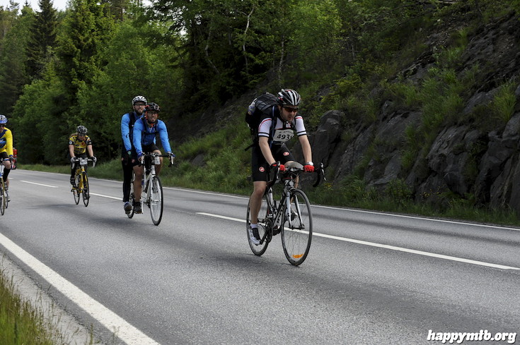 Bild från Vätternrundan 2015