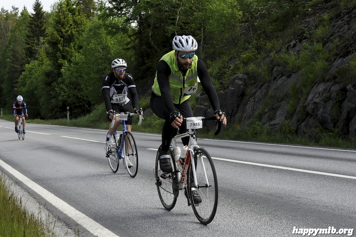 Bild från Vätternrundan 2015