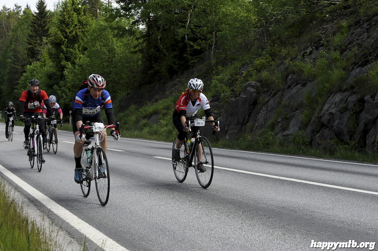 Bild från Vätternrundan 2015