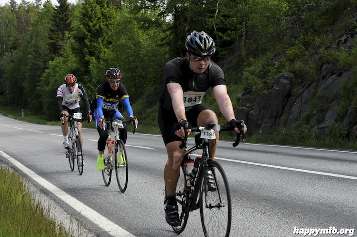 Bild från Vätternrundan 2015