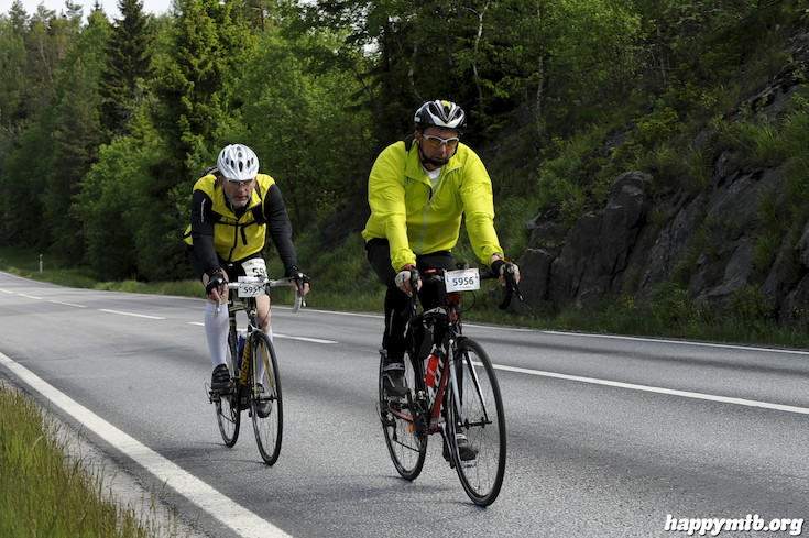 Bild från Vätternrundan 2015