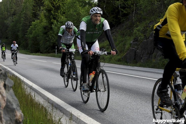 Bild från Vätternrundan 2015