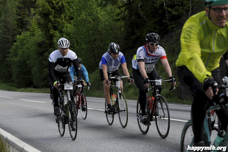 Bild från Vätternrundan 2015