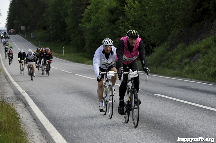 Bild från Vätternrundan 2015