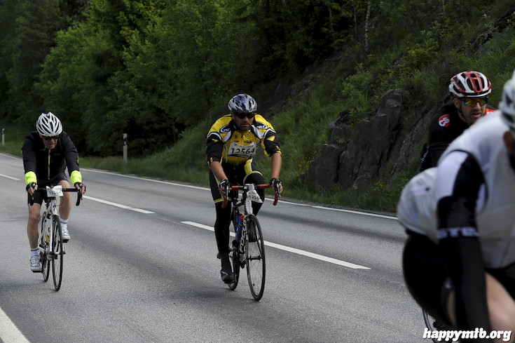 Bild från Vätternrundan 2015