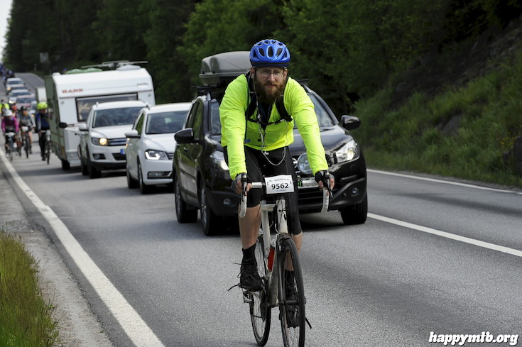 Bild från Vätternrundan 2015