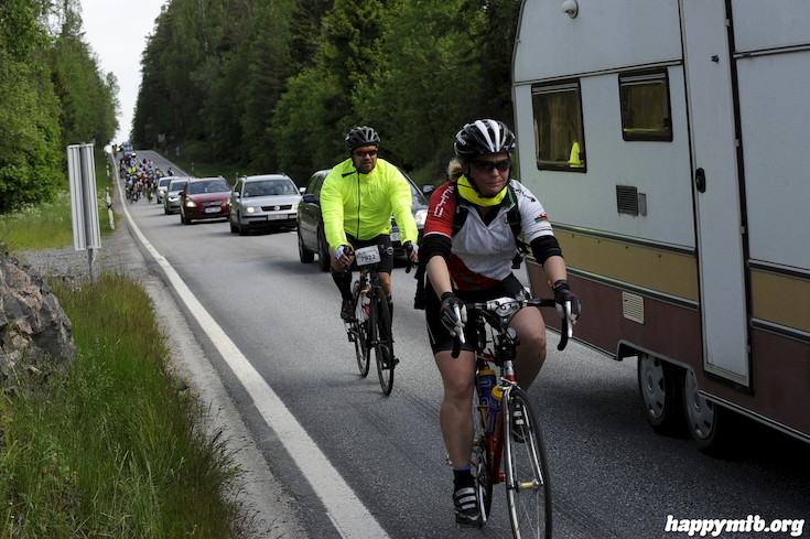 Bild från Vätternrundan 2015