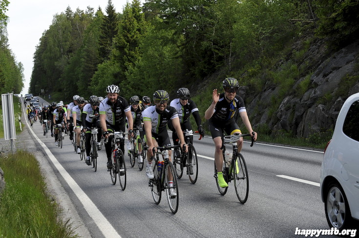 Bild från Vätternrundan 2015