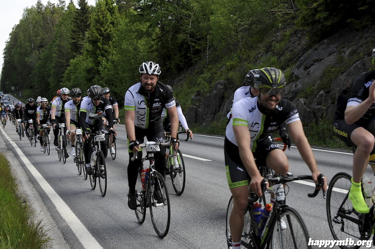 Bild från Vätternrundan 2015