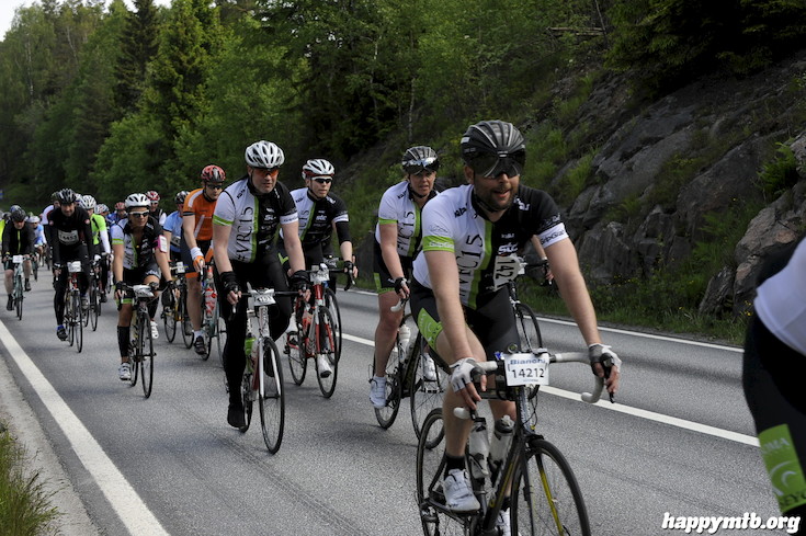 Bild från Vätternrundan 2015