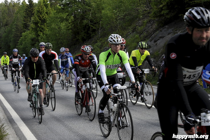 Bild från Vätternrundan 2015