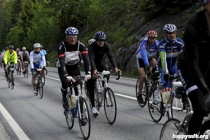 Bild från Vätternrundan 2015