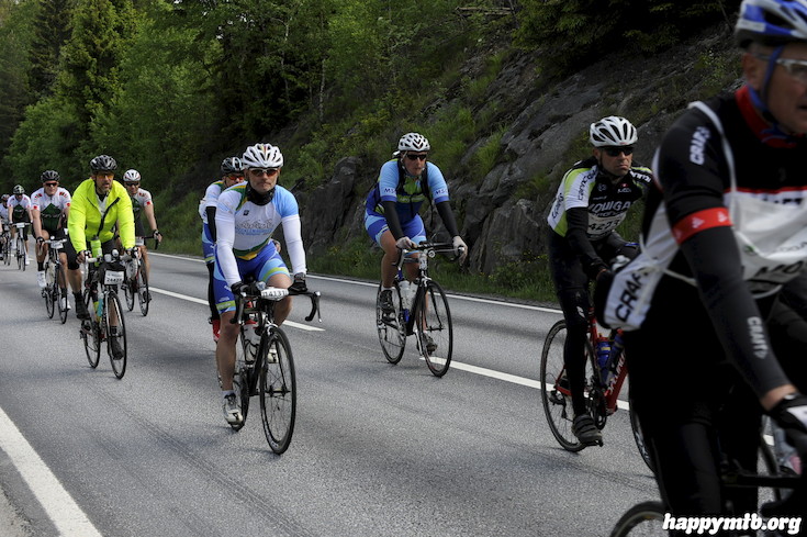 Bild från Vätternrundan 2015