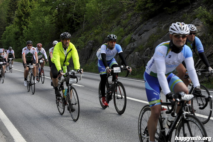 Bild från Vätternrundan 2015