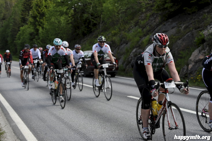 Bild från Vätternrundan 2015