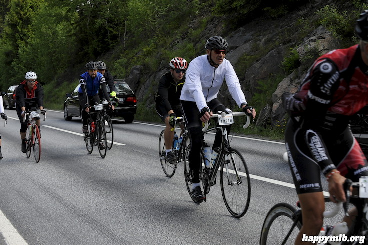 Bild från Vätternrundan 2015