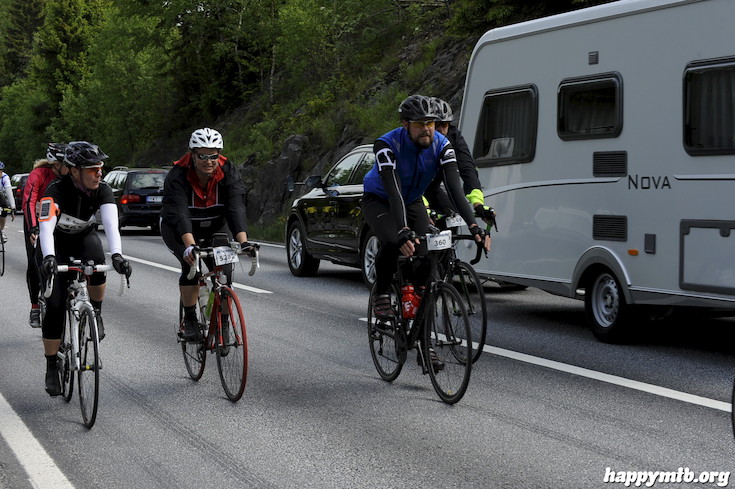 Bild från Vätternrundan 2015
