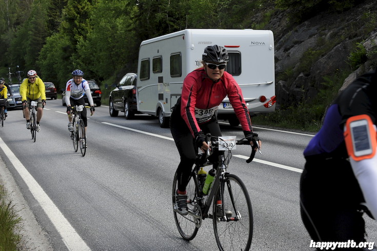 Bild från Vätternrundan 2015