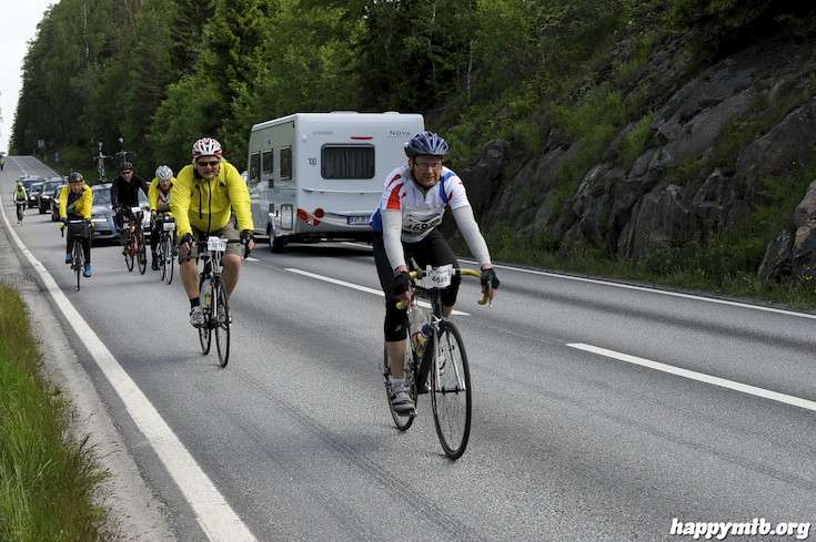 Bild från Vätternrundan 2015