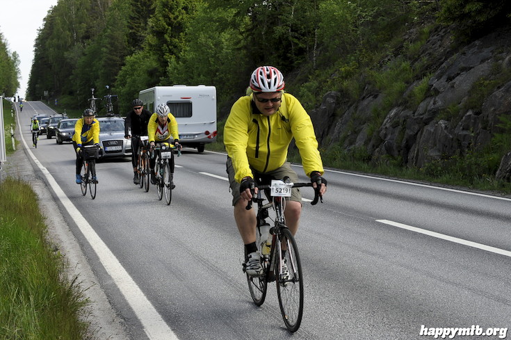 Bild från Vätternrundan 2015