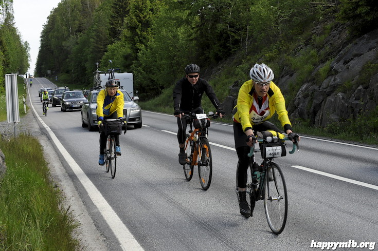 Bild från Vätternrundan 2015
