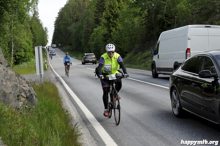 Bild från Vätternrundan 2015