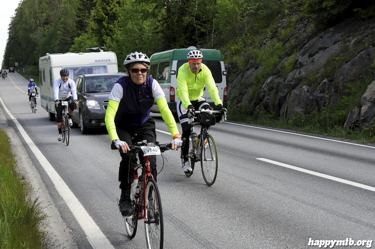 Bild från Vätternrundan 2015
