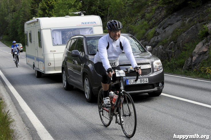 Bild från Vätternrundan 2015
