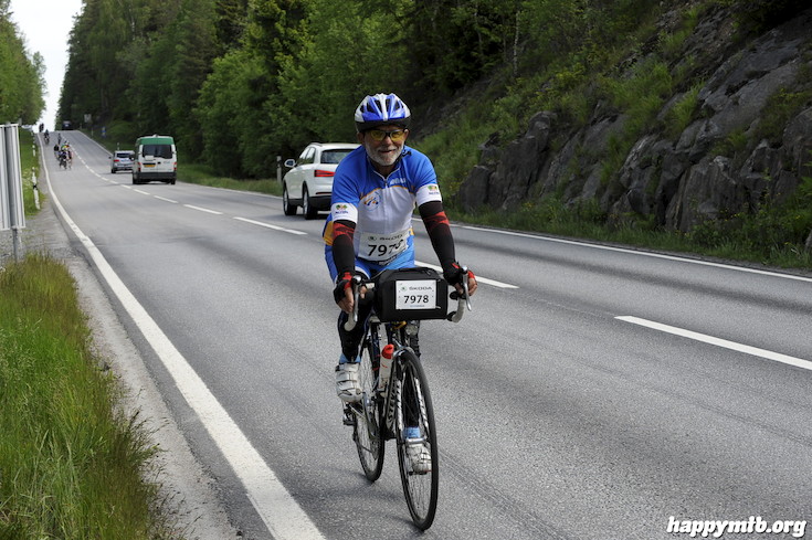 Bild från Vätternrundan 2015
