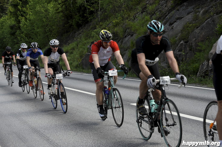 Bild från Vätternrundan 2015