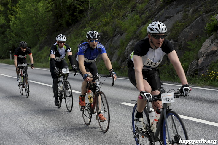 Bild från Vätternrundan 2015