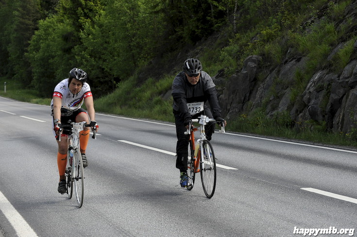 Bild från Vätternrundan 2015