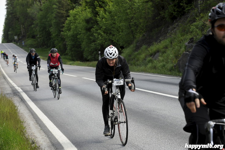 Bild från Vätternrundan 2015