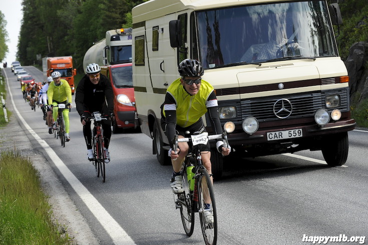 Bild från Vätternrundan 2015