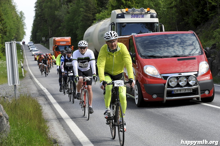 Bild från Vätternrundan 2015