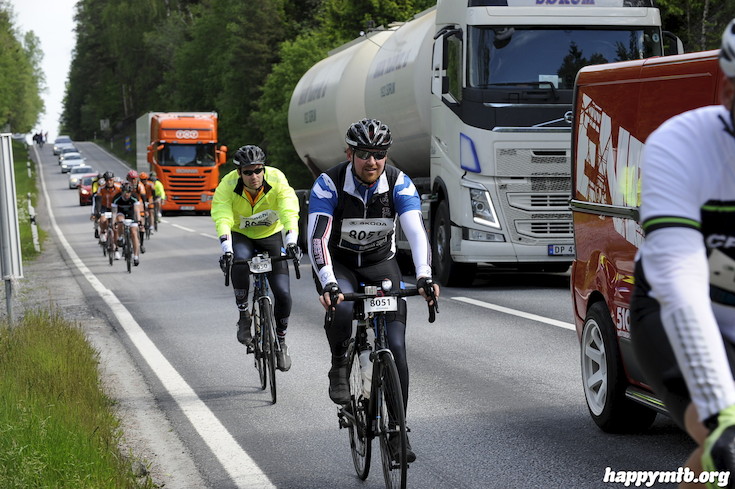 Bild från Vätternrundan 2015
