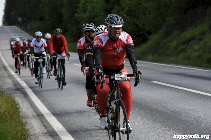 Bild från Vätternrundan 2015