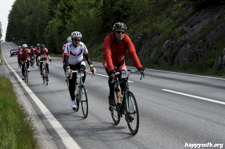 Bild från Vätternrundan 2015