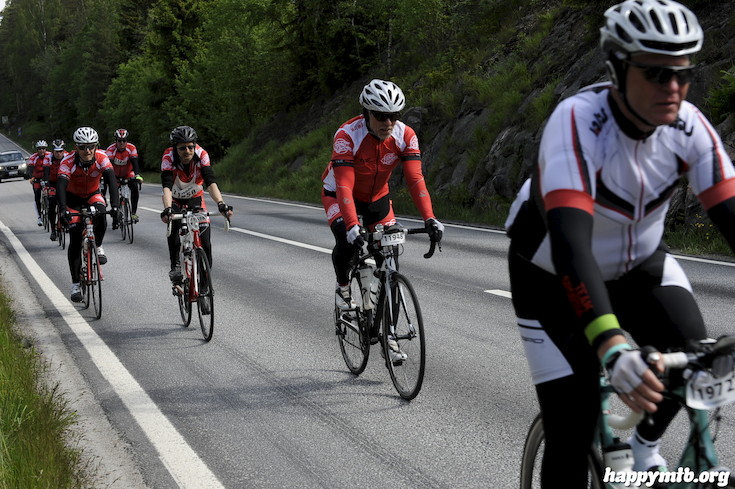 Bild från Vätternrundan 2015