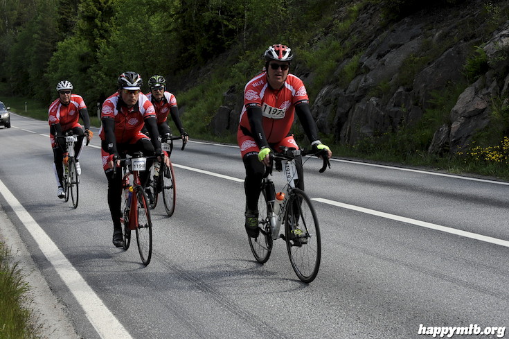 Bild från Vätternrundan 2015
